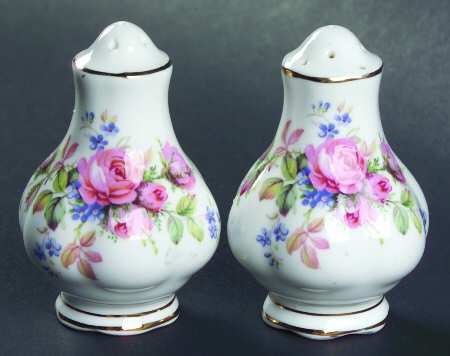 Moss Rose (Montrose Shape) Salt & Pepper Set