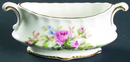 Moss Rose (Montrose Shape) Mini Open Sugar Bowl