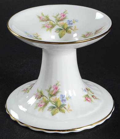 Moss Rose (Montrose Shape) Single Light Candlestick
