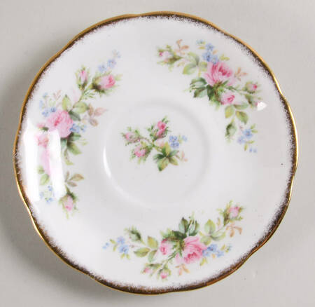 Moss Rose (Hampton, Older) Saucer
