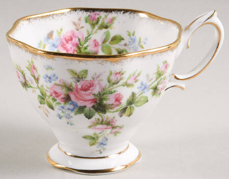 Moss Rose (Hampton, Older) Footed Cup