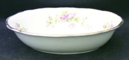 Moss Rose (Hampton, Older) 9" Oval Vegetable Bowl