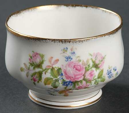 Moss Rose (Hampton, Older) Mini Open Sugar Bowl