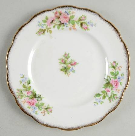 Moss Rose (Hampton, Older) Dessert/Pie Plate