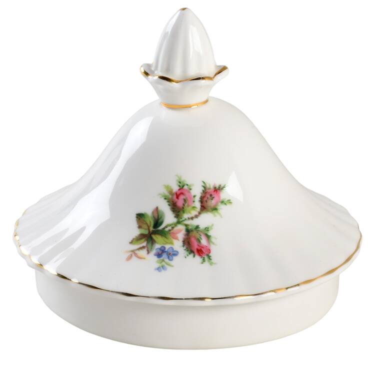 Moss Rose (Hampton, New) Lid for Teapot