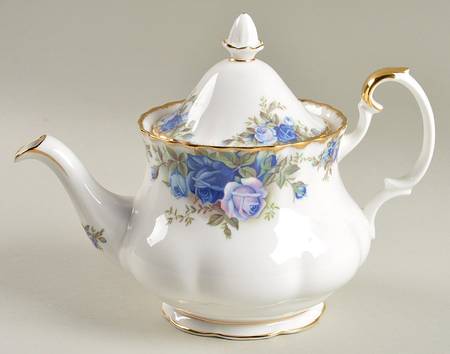 Moonlight Rose Mini Teapot & Lid