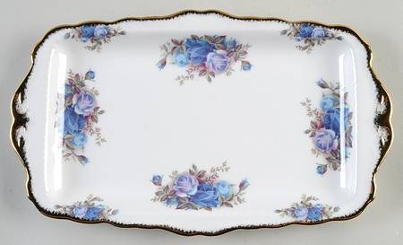 Moonlight Rose Large Sandwich Tray