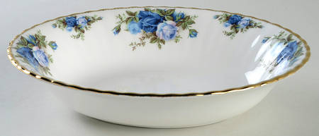 Moonlight Rose 9" Oval Vegetable Bowl