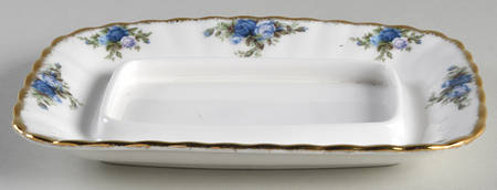 Moonlight Rose Rectangular Butter No Lid