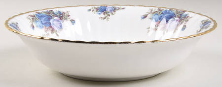 Moonlight Rose 9" Round Vegetable Bowl