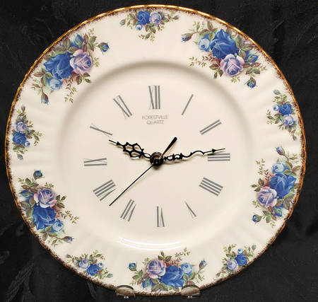 Moonlight Rose Clock Plate