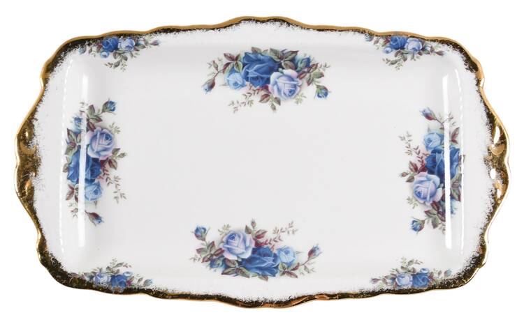 Moonlight Rose Large Sandwich Tray