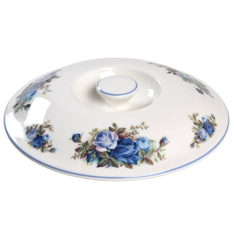 Moonlight Rose Lid for 1.5 Qt Round Casserole