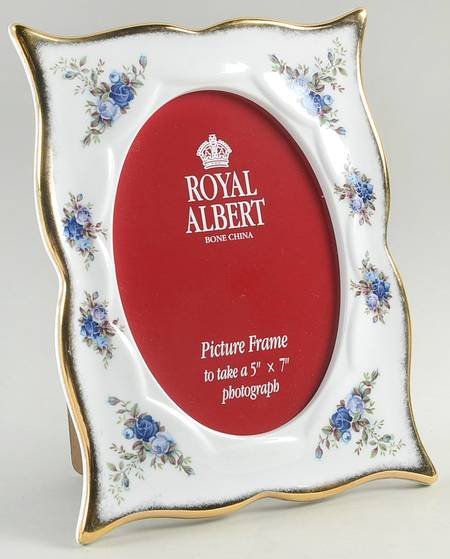 Moonlight Rose Frame-Holds 5" X 7"
