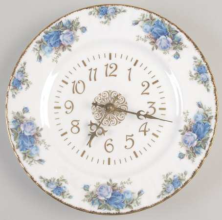 Moonlight Rose Clock Plate
