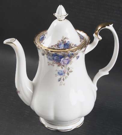 Moonlight Rose Small Coffee Pot & Lid
