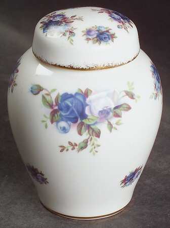 Moonlight Rose Small Ginger Jar & Lid