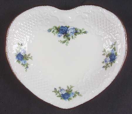 Moonlight Rose Heart Shaped Dish