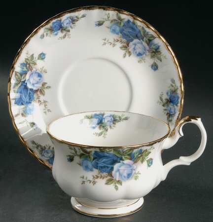 Moonlight Rose Breakfast Cup & Saucer Set
