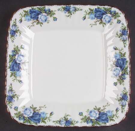 Moonlight Rose 9" Square Tray