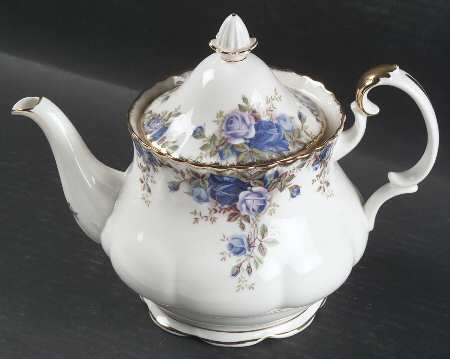 Moonlight Rose Small Teapot & Lid