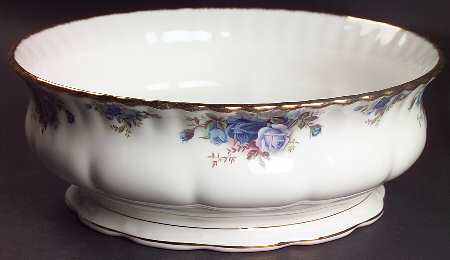 Moonlight Rose 10" Large Salad Serving Bowl