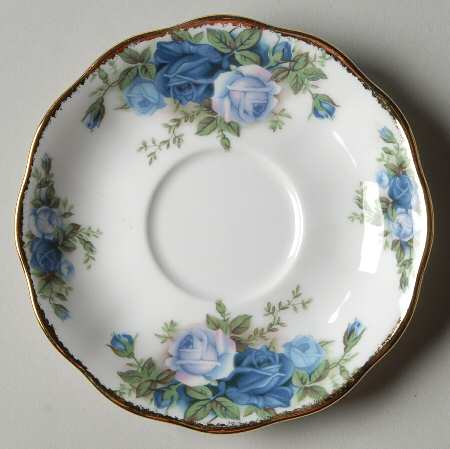 Moonlight Rose Saucer for Footed Demitasse Cup