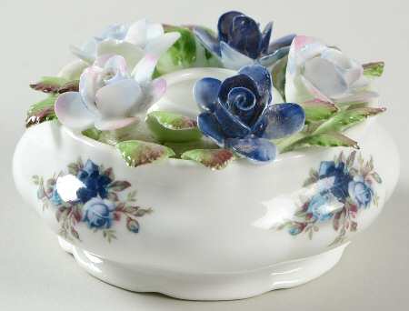 Moonlight Rose Figural Candlestick