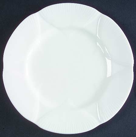 Morning Star (All White) Dessert/Pie Plate