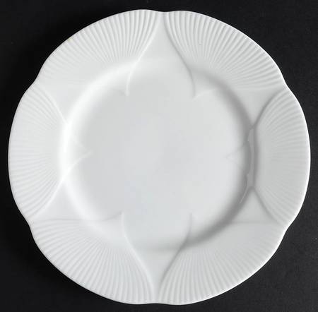 Morning Star (All White) Salad Plate