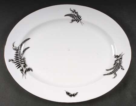 Night and Day (Smooth) 15" Oval Serving Platter