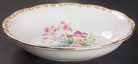 Nosegay 9" Oval Vegetable Bowl