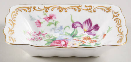 Nosegay 4" Rectangular Sweet Meat by Royal Albert