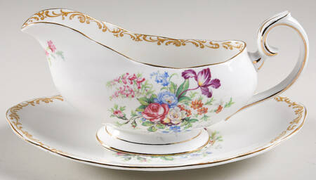 Nosegay Gravy Boat & Underplate