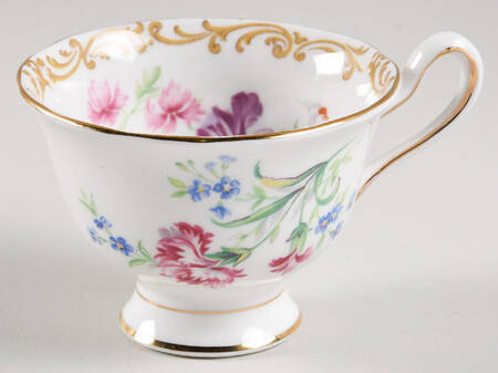Nosegay Footed Demitasse Cup