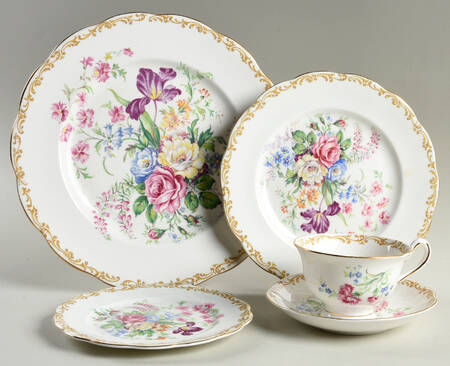 Nosegay 5 Piece Place Setting