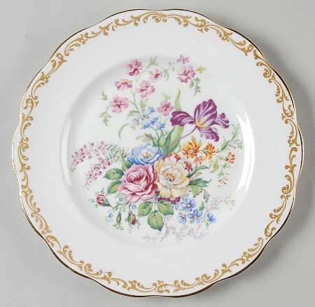 Nosegay Salad Plate