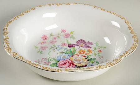 Nosegay 9" Round Vegetable Bowl