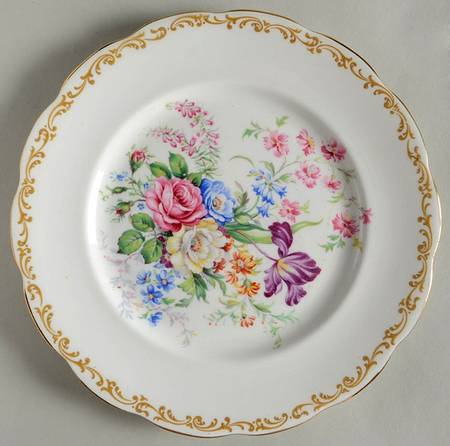 Nosegay Luncheon Plate