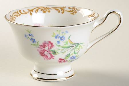 Nosegay Footed Cup
