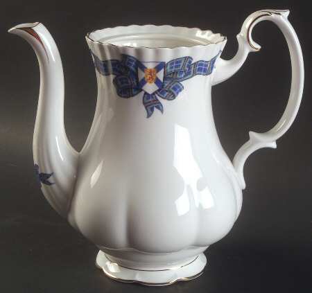 Nova Scotia Tartan Coffee Pot No Lid