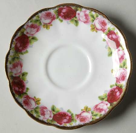 The Old Country Saucer for Footed Cup