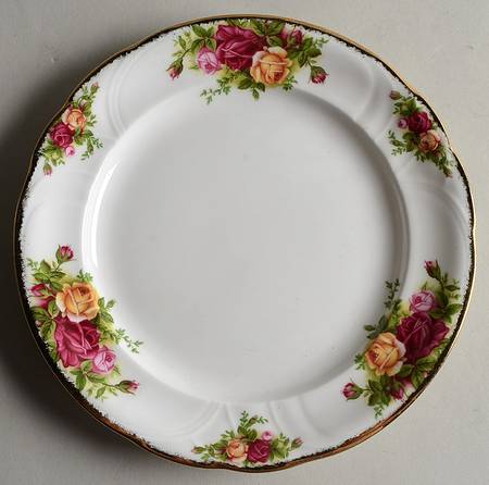Old Country Roses Salad Plate