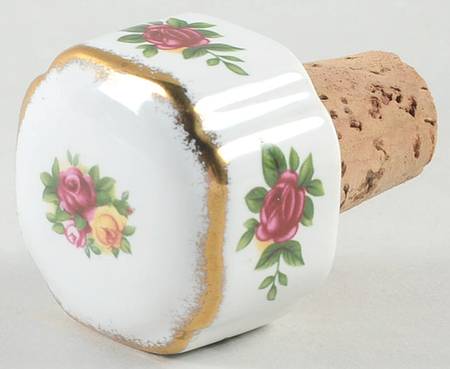 Old Country Roses Wine Bottle Stopper
