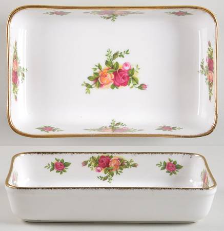 Old Country Roses Oblong Tray