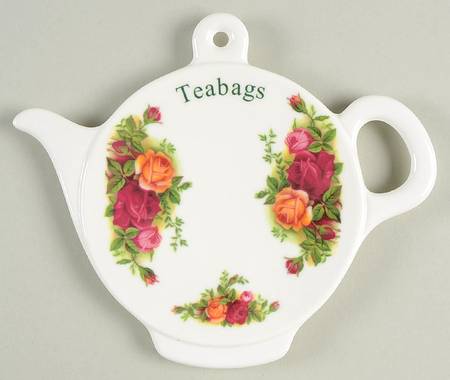 Old Country Roses Tea Bag Holder by Royal Albert