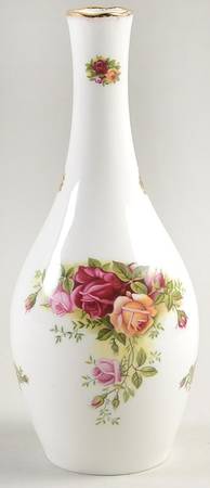 Old Country Roses 8" Bud Vase