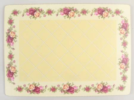 Old Country Roses Corkboard Placemat