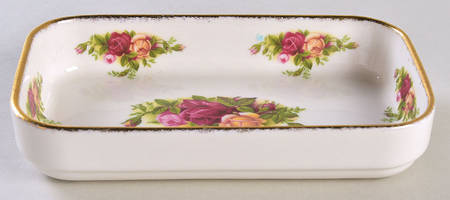 Old Country Roses 6" Rectangular Tray