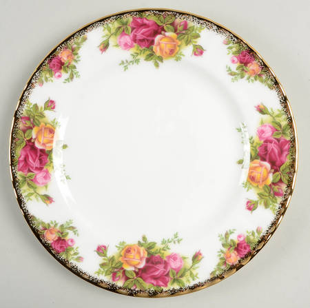 Old Country Roses Salad Plate